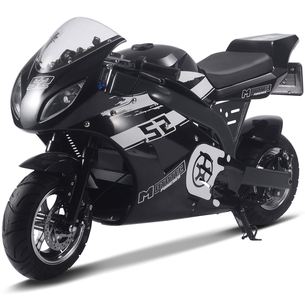 MotoTec 1000w 48v Electric Superbike Black by SalePriced.net