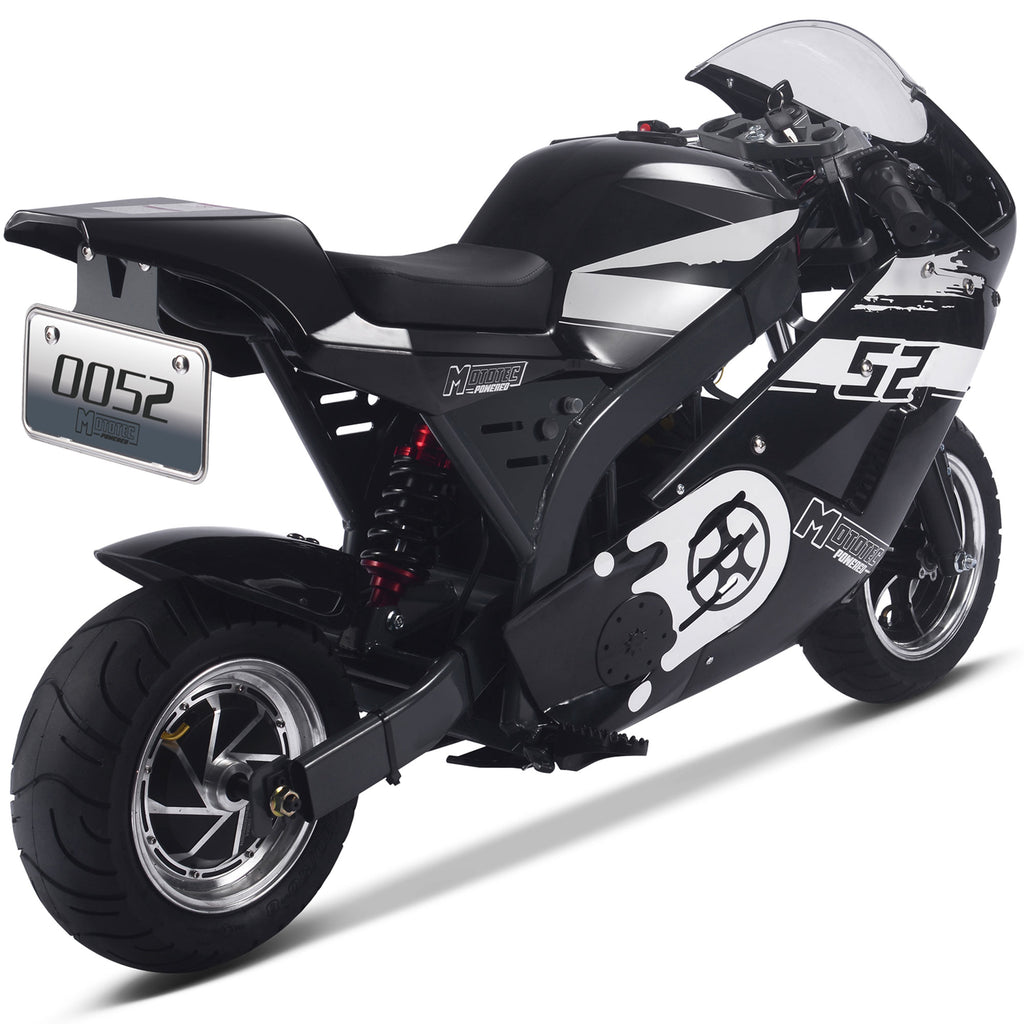 MotoTec 1000w 48v Electric Superbike Black by SalePriced.net