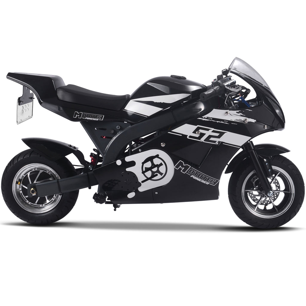 MotoTec 1000w 48v Electric Superbike Black by SalePriced.net
