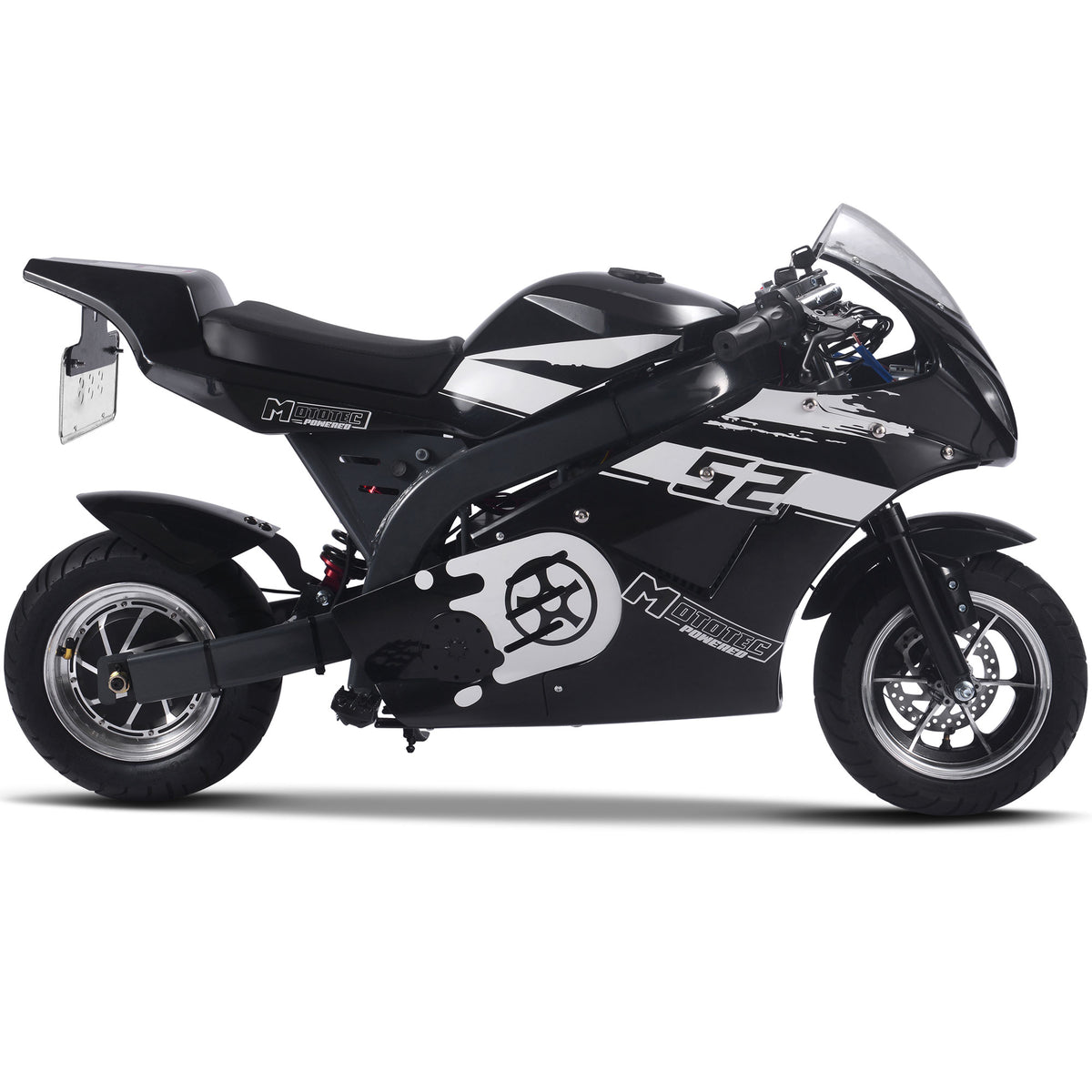 MotoTec 1000w 48v Electric Superbike Black by SalePriced.net
