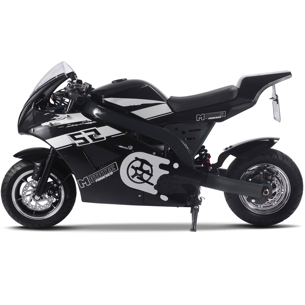 MotoTec 1000w 48v Electric Superbike Black by SalePriced.net