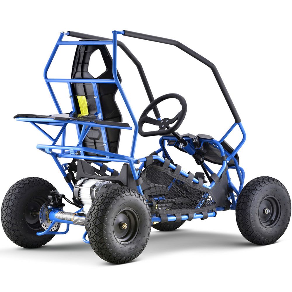 MotoTec Maverick Go Kart 36v 1000w Blue by SalePriced.net