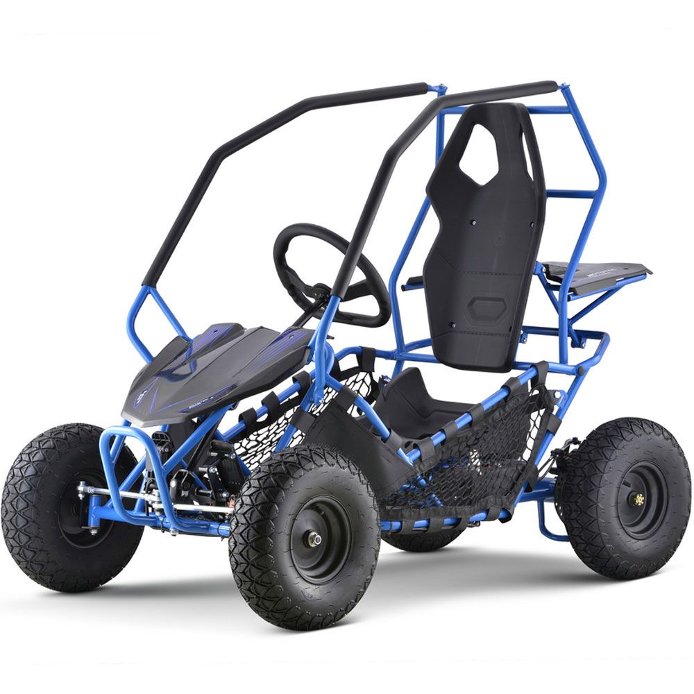 MotoTec Maverick Go Kart 36v 1000w Blue by SalePriced.net