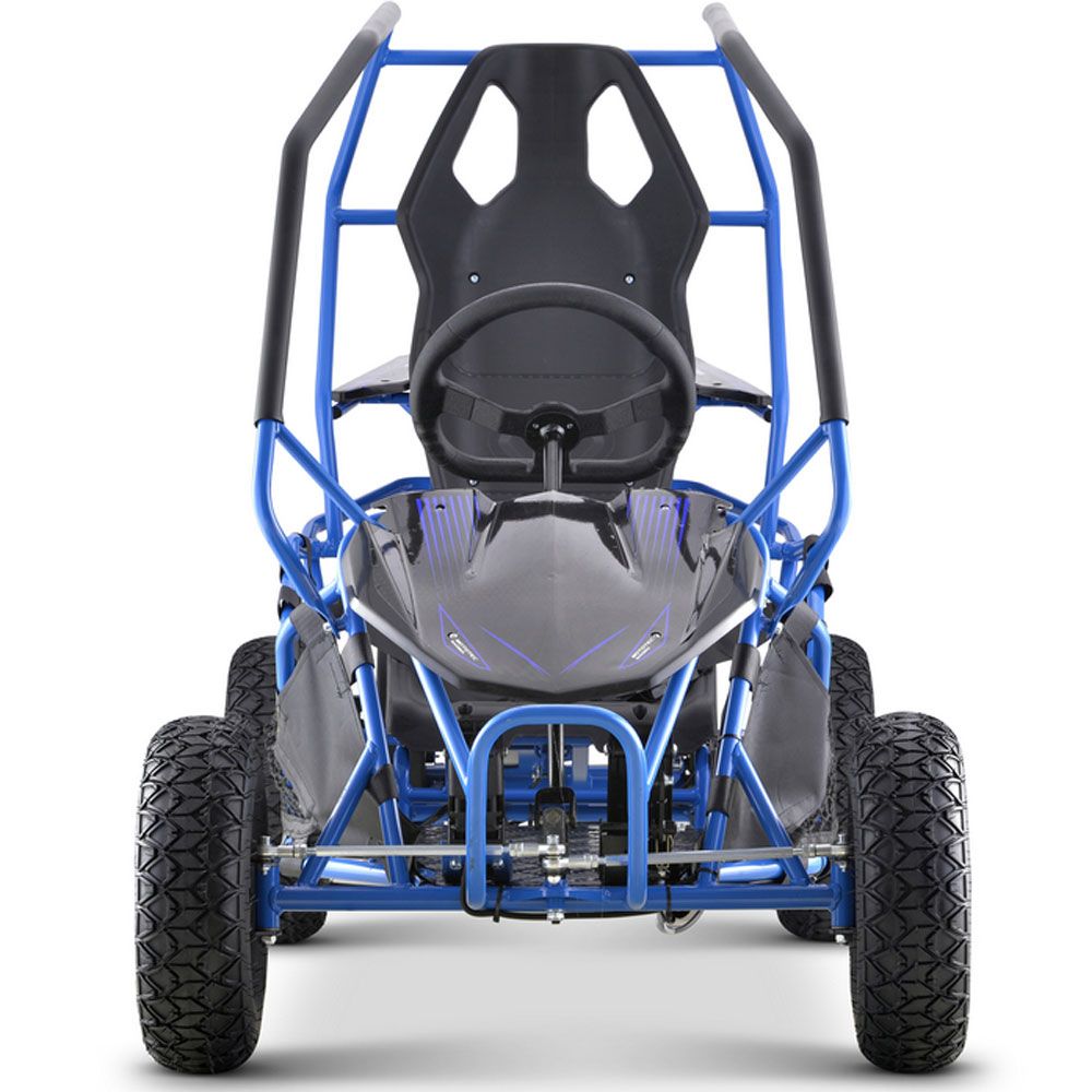 MotoTec Maverick Go Kart 36v 1000w Blue by SalePriced.net