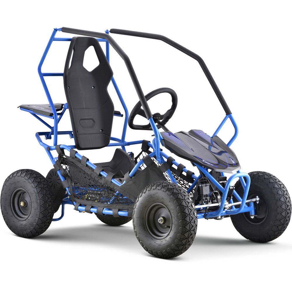 MotoTec Maverick Go Kart 36v 1000w Blue by SalePriced.net