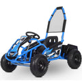 MotoTec Mud Kids Electric 48v 1000w Go Kart Full Suspension Blue by SalePriced.net