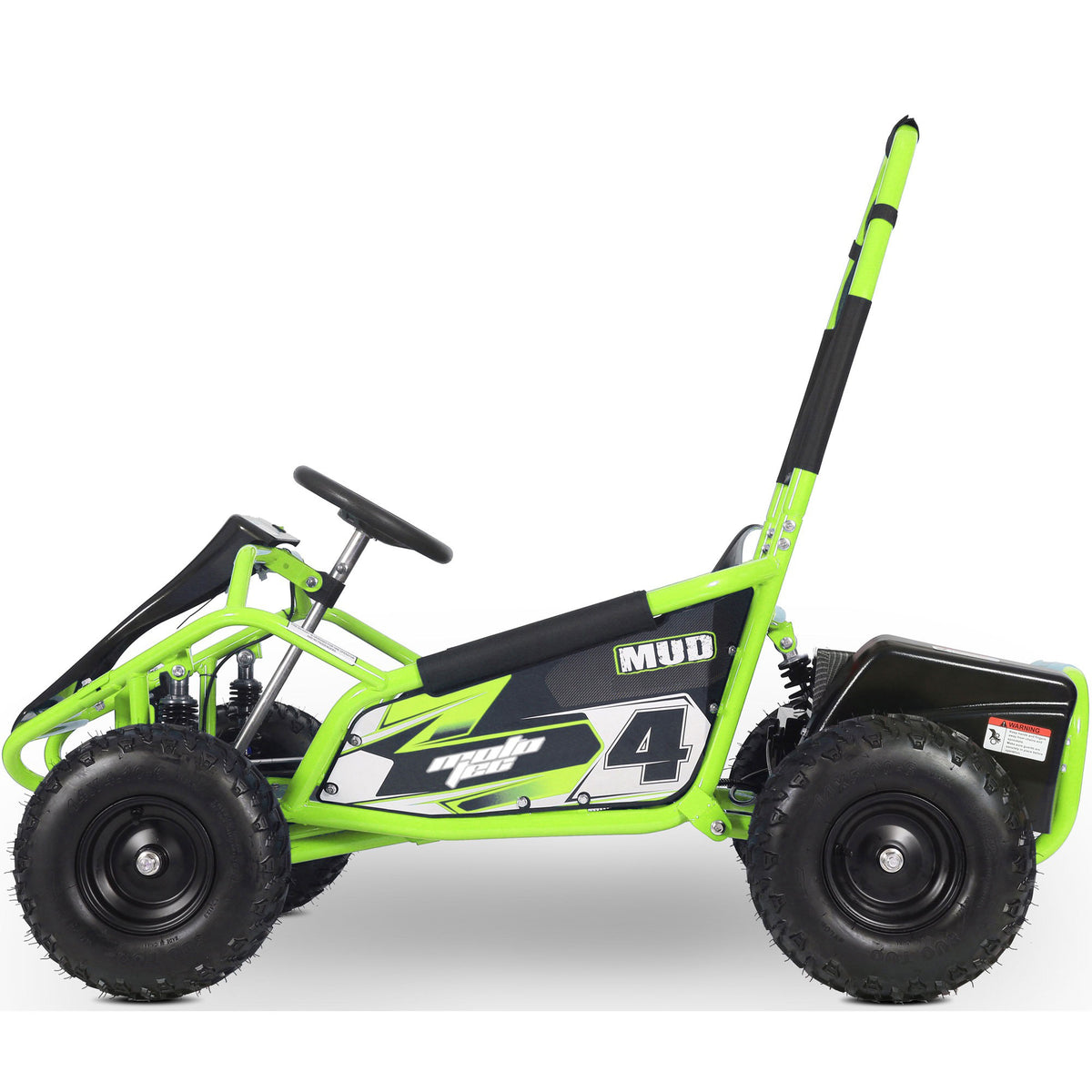 MotoTec Mud Kids Electric 48v 1000w Go Kart Full Suspension Green by SalePriced.net