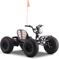 MotoTec Vibe 48v 3000w Electric Go Kart Full Suspension Black by SalePriced.net