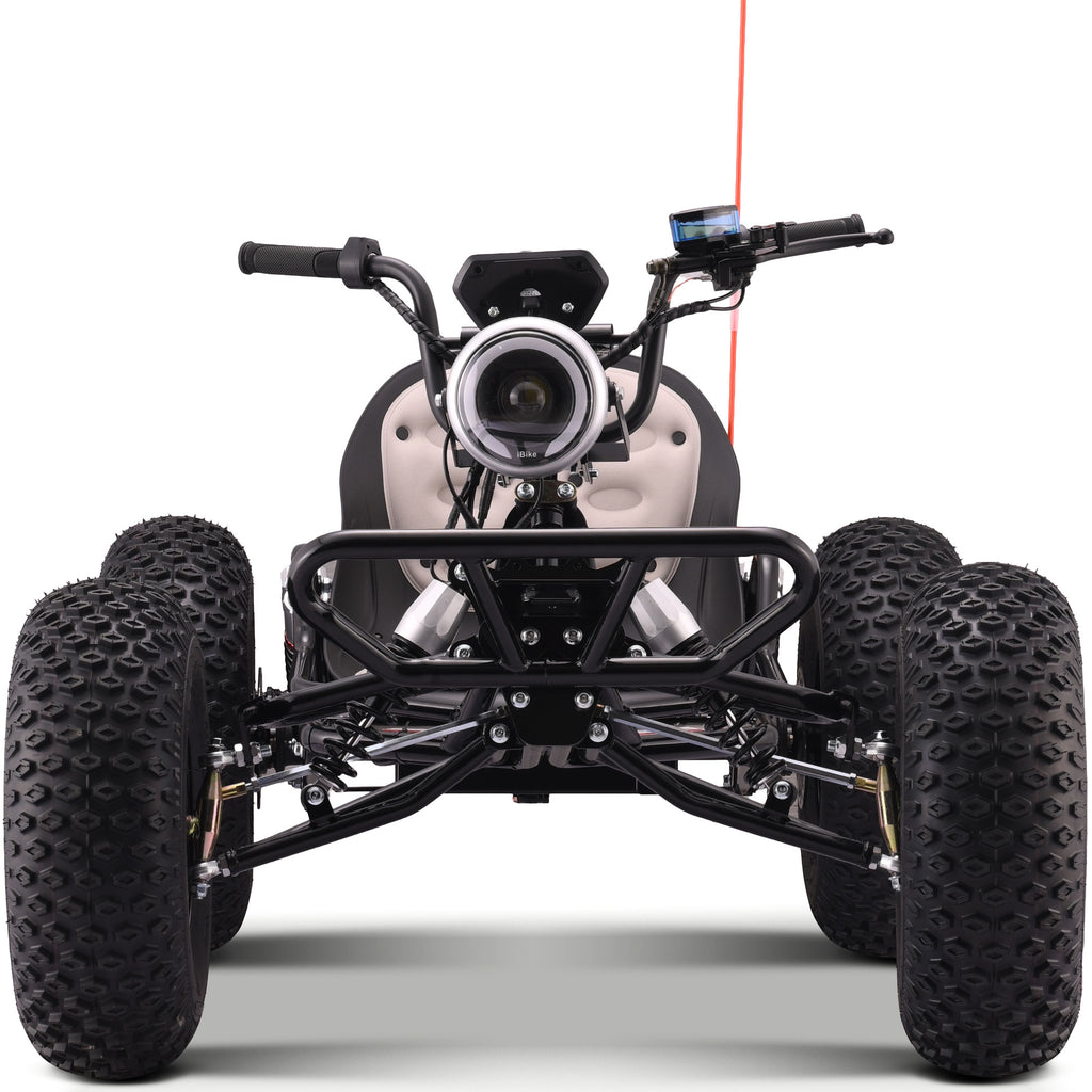 MotoTec Vibe 48v 3000w Electric Go Kart Full Suspension Black by SalePriced.net