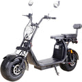 MotoTec Knockout 60v 2000w Lithium Electric Scooter Black by SalePriced.net