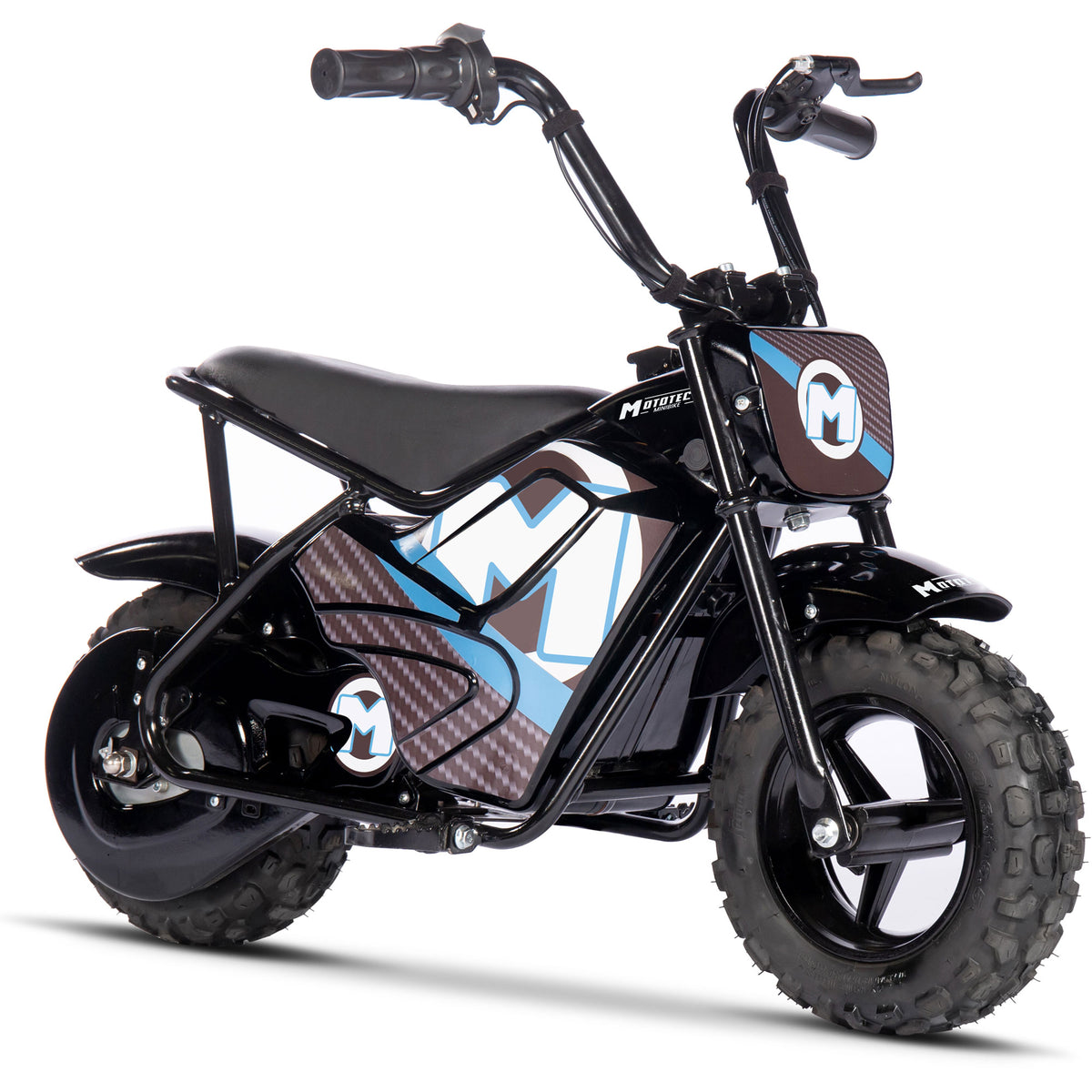 MotoTec 24v 250w Electric Powered Mini Bike Black by SalePriced.net