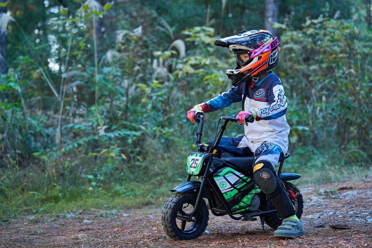 MotoTec 24v 250w Electric Powered Mini Bike Black by SalePriced.net