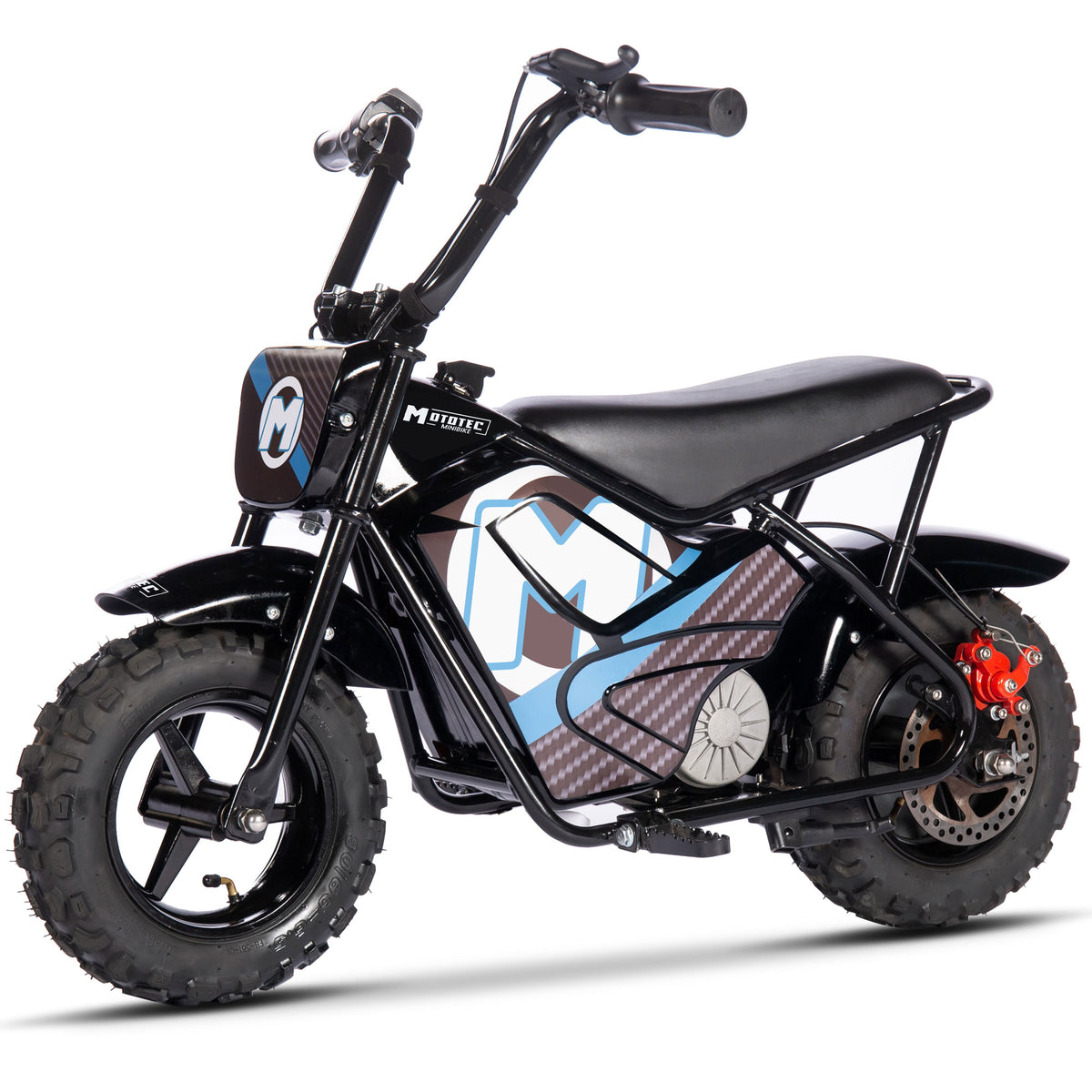 MotoTec 24v 250w Electric Powered Mini Bike Black by SalePriced.net