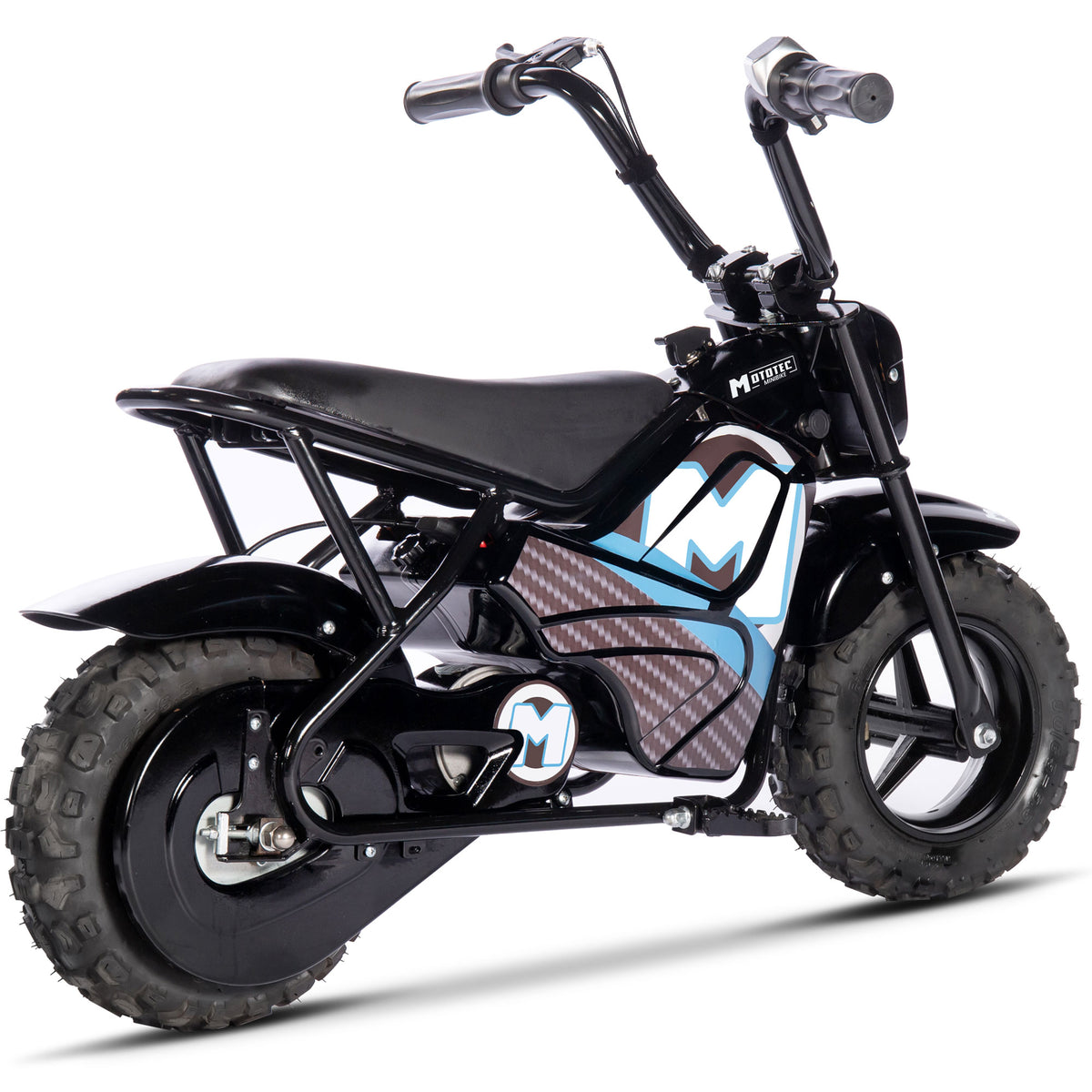 MotoTec 24v 250w Electric Powered Mini Bike Black by SalePriced.net