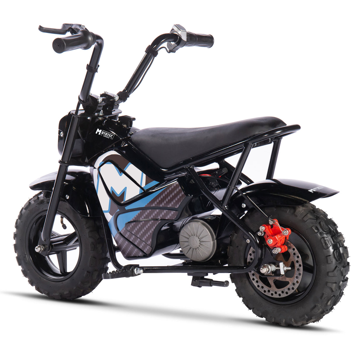 MotoTec 24v 250w Electric Powered Mini Bike Black by SalePriced.net