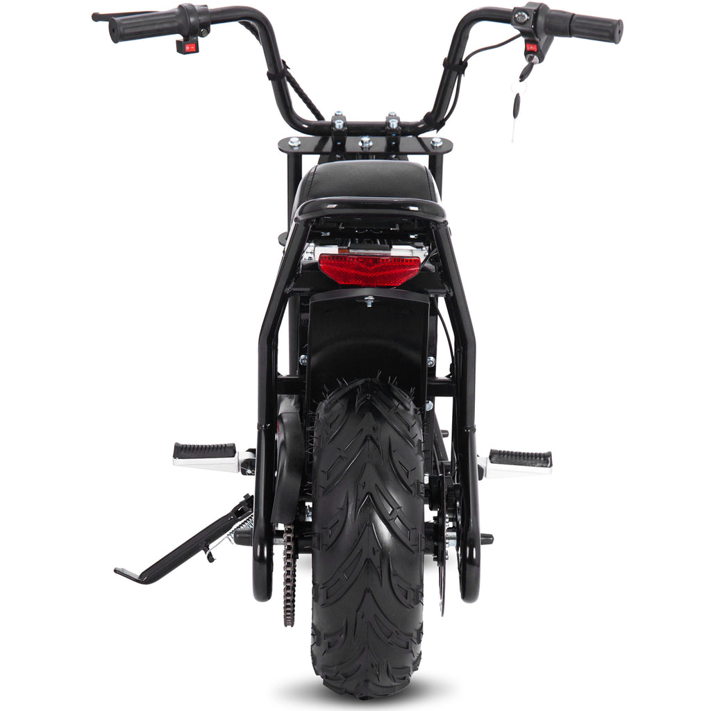 MotoTec 48v 1000w Electric Powered Mini Bike Black by SalePriced.net