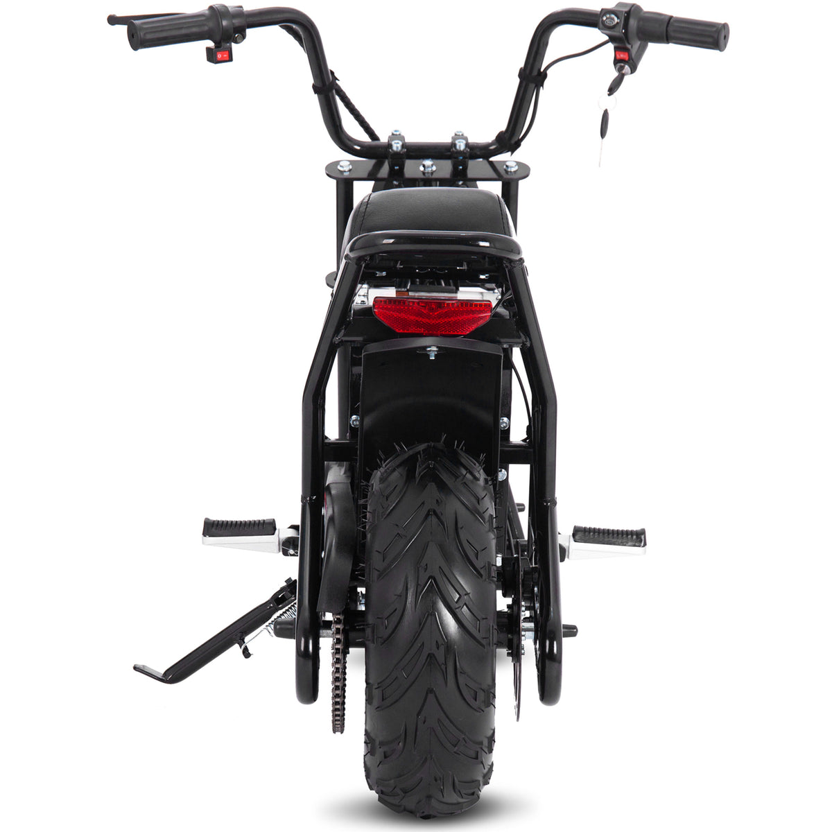 MotoTec 48v 1000w Electric Powered Mini Bike Black by SalePriced.net