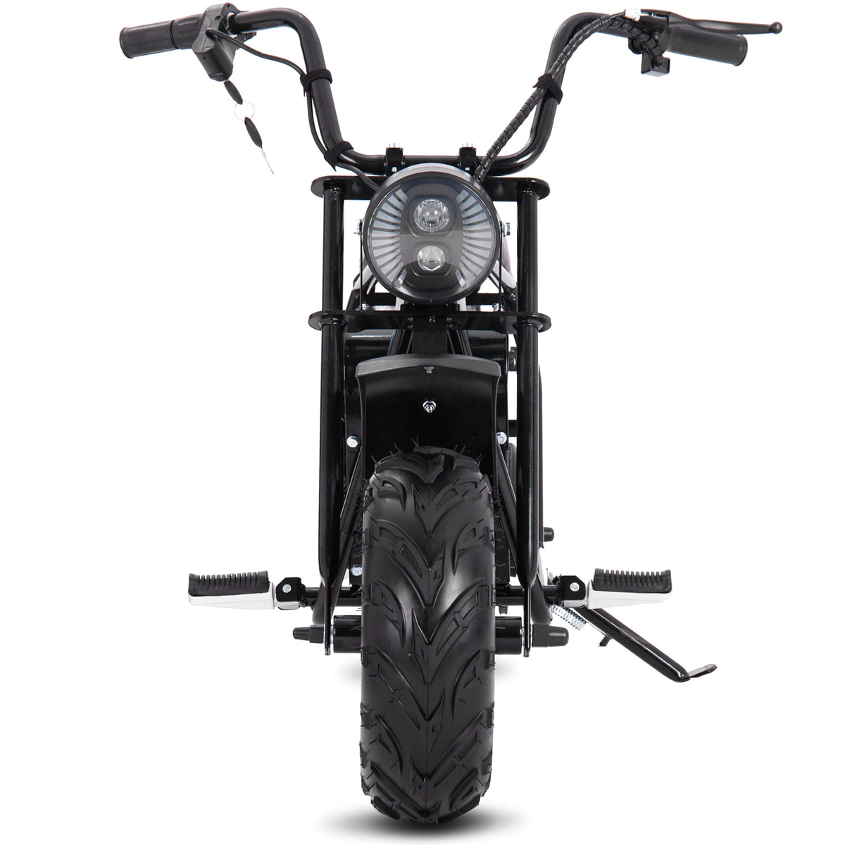 MotoTec 48v 1000w Electric Powered Mini Bike Black by SalePriced.net