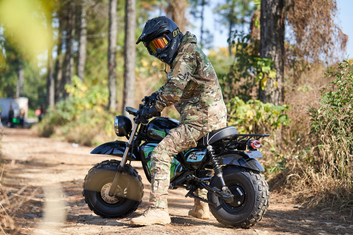 MotoTec 60v 1500w Electric Powered Mini Bike Lithium Black by SalePriced.net