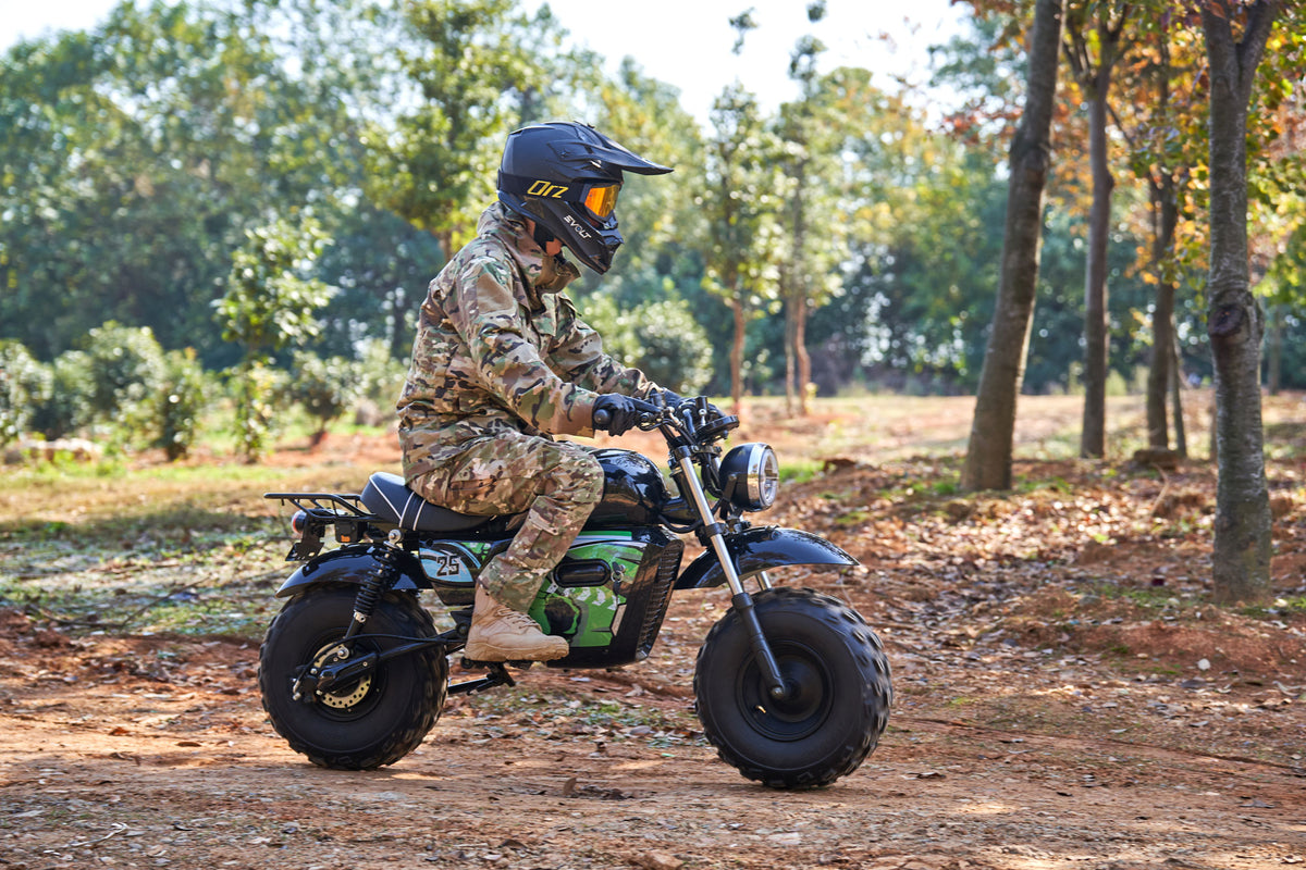 MotoTec 60v 1500w Electric Powered Mini Bike Lithium Black by SalePriced.net