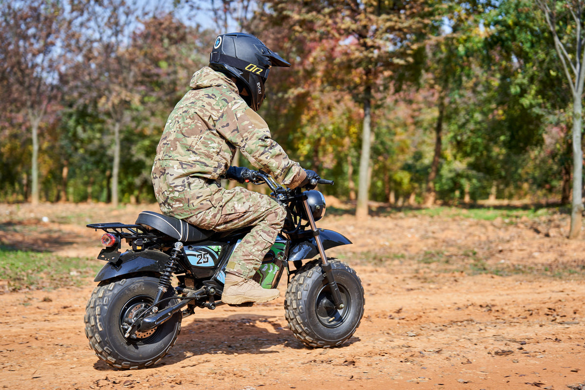 MotoTec 60v 1500w Electric Powered Mini Bike Lithium Black by SalePriced.net