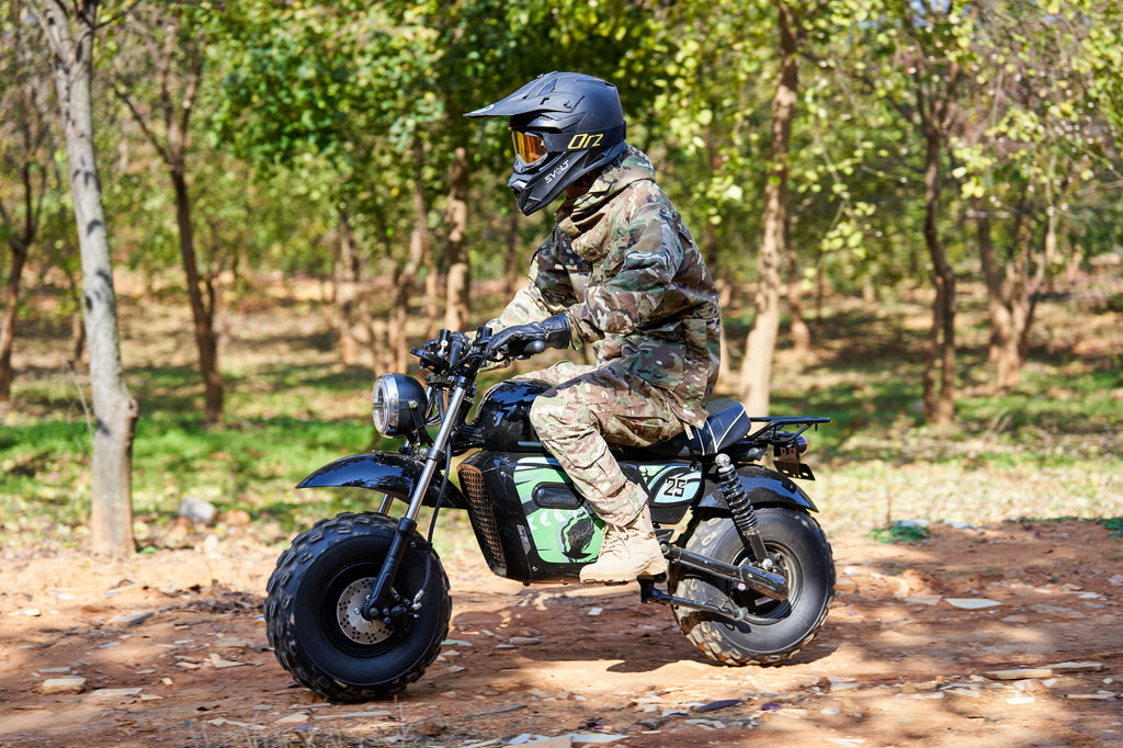 MotoTec 60v 1500w Electric Powered Mini Bike Lithium Black by SalePriced.net
