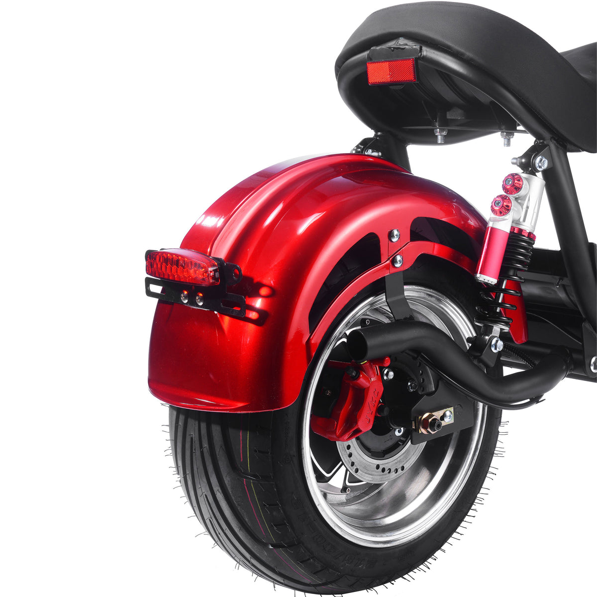 MotoTec Raven 60v 30ah 2500w Lithium Electric Scooter Red by SalePriced.net