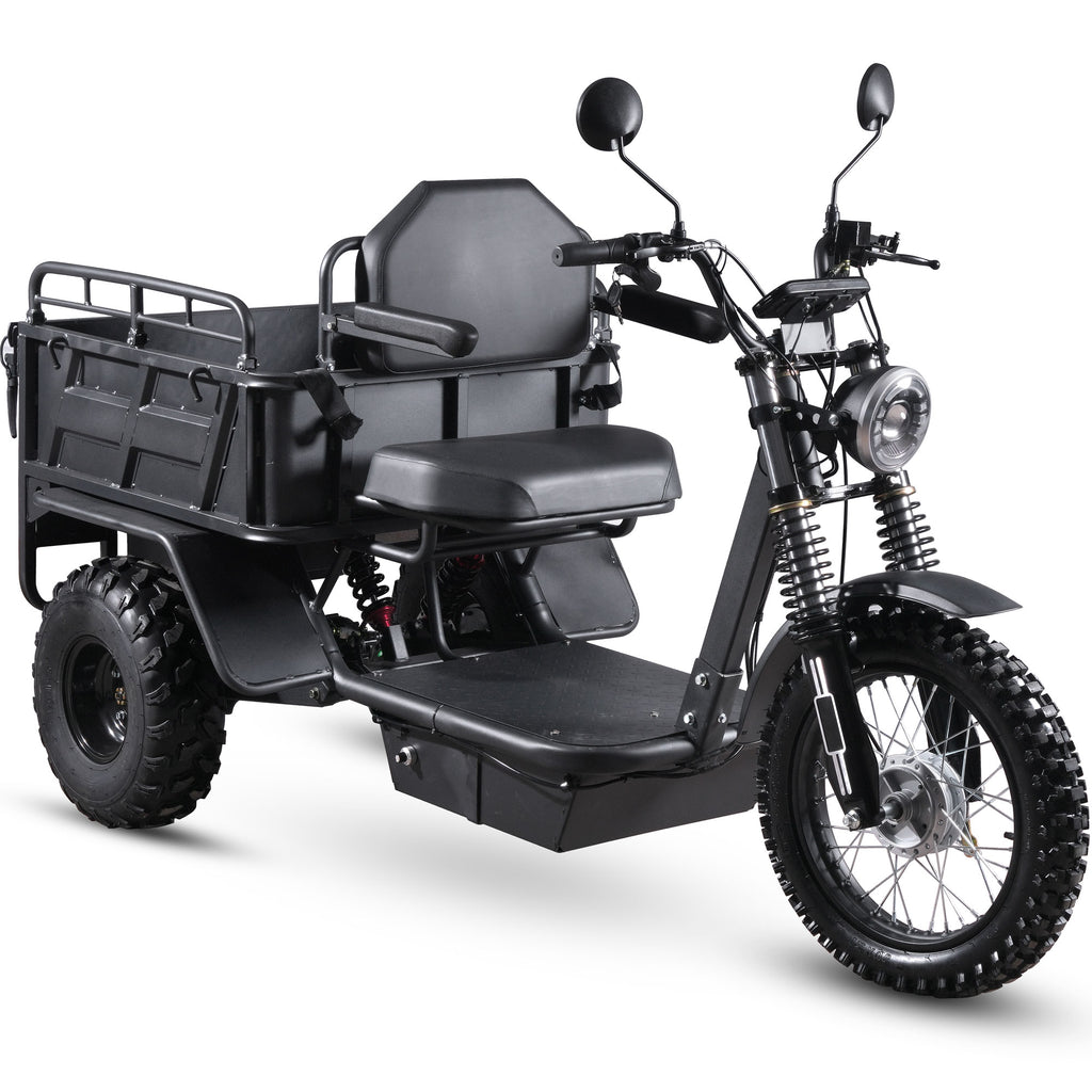 MotoTec Electric Trike 60v 2500w Black by SalePriced.net