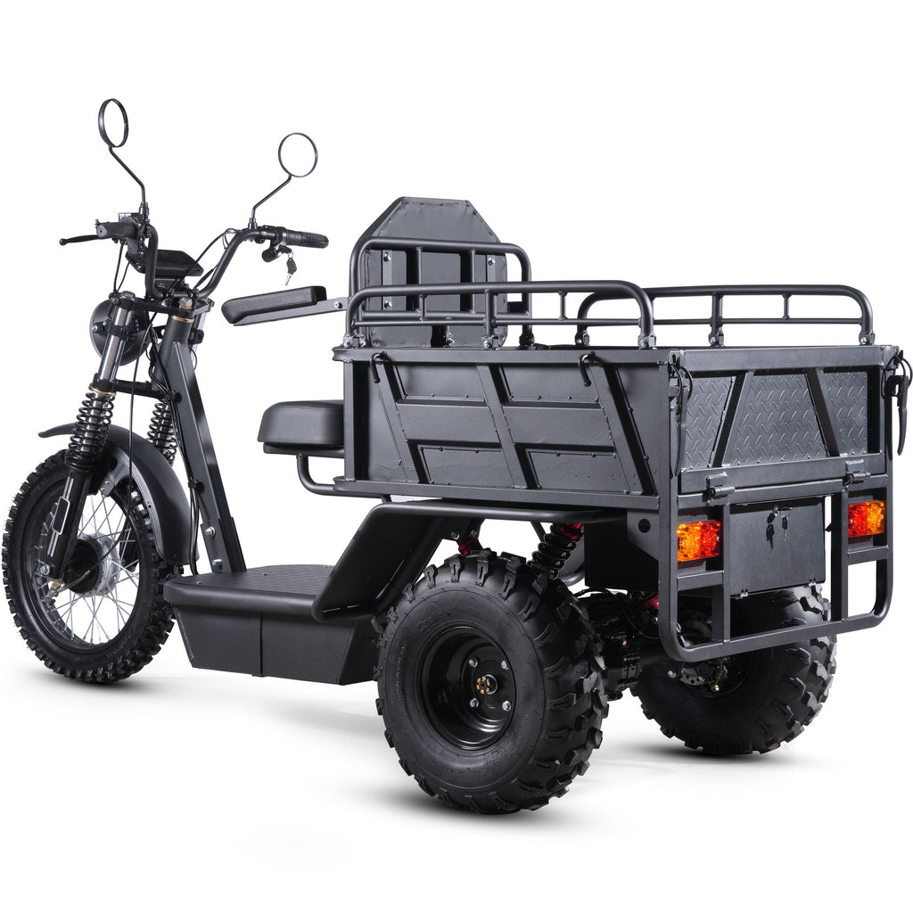 MotoTec Electric Trike 60v 2500w Black by SalePriced.net