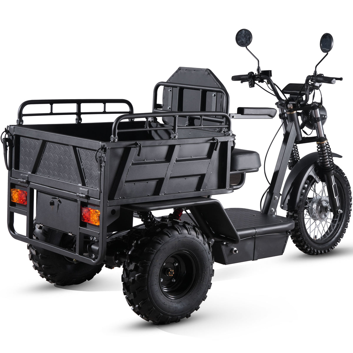 MotoTec Electric Trike 60v 2500w Black by SalePriced.net