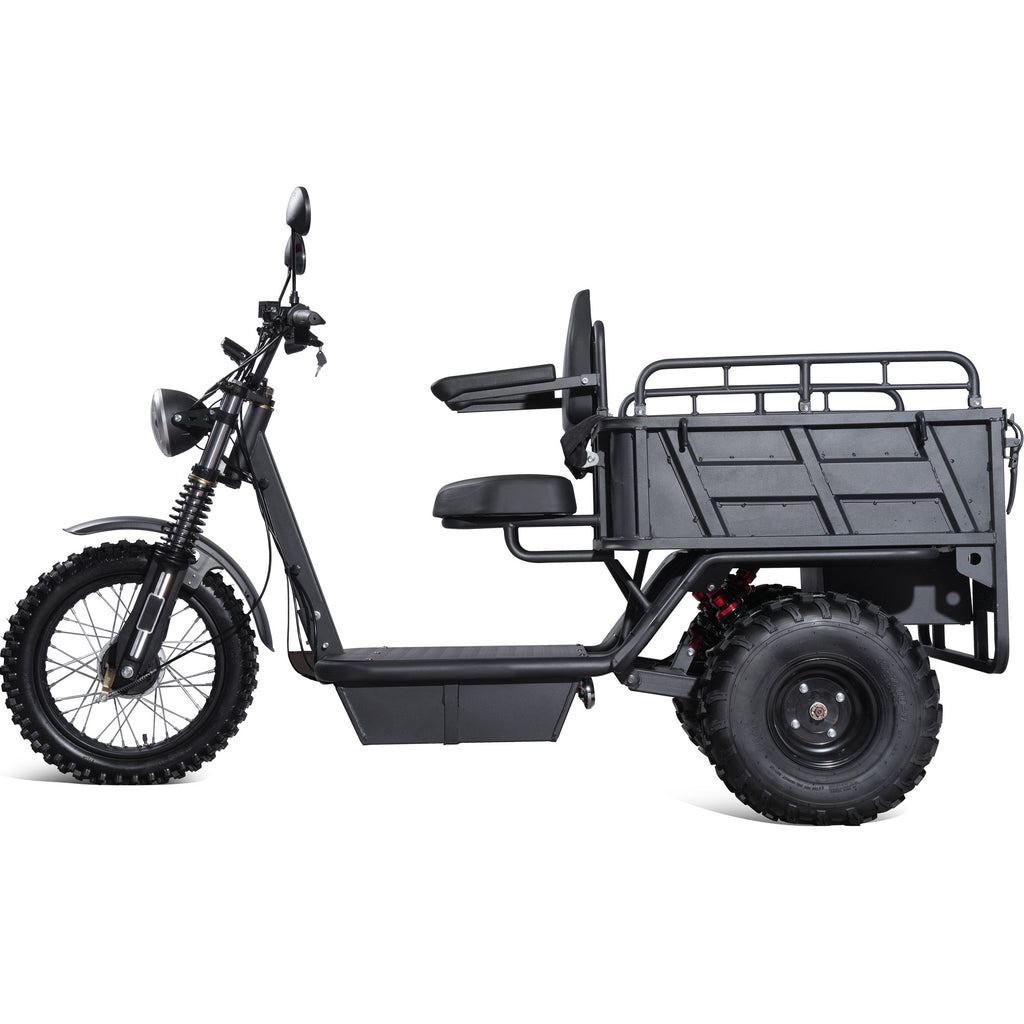 MotoTec Electric Trike 60v 2500w Black by SalePriced.net