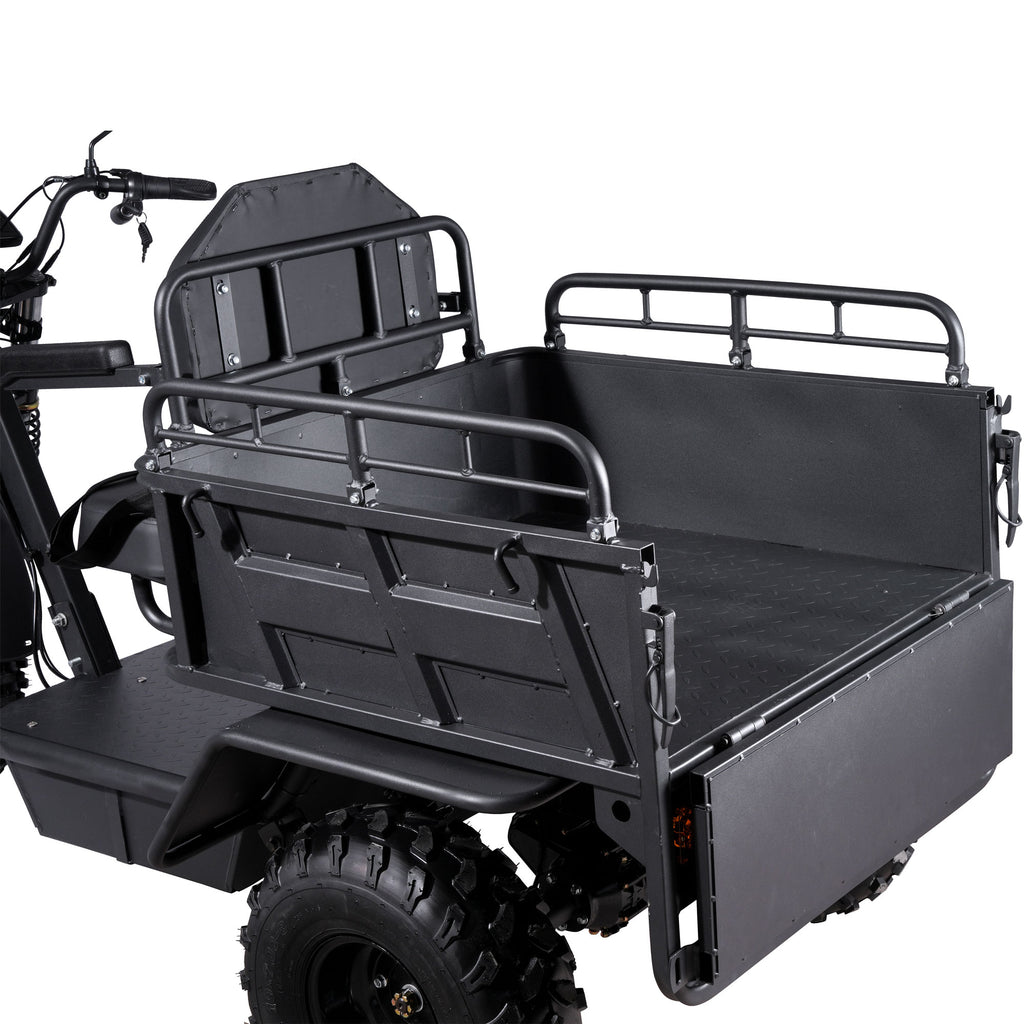 MotoTec Electric Trike 60v 2500w Black by SalePriced.net