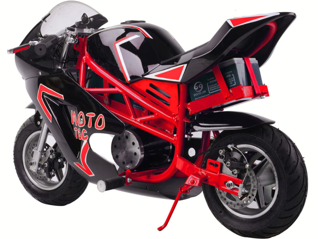 MotoTec 36v 500w Electric Pocket Bike GT Red by SalePriced.net