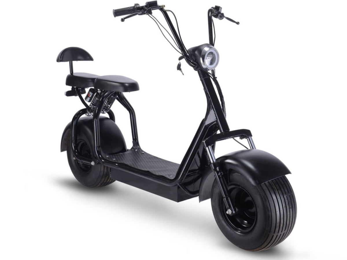 MotoTec Knockout 60v 1000w Electric Scooter Black by SalePriced.net