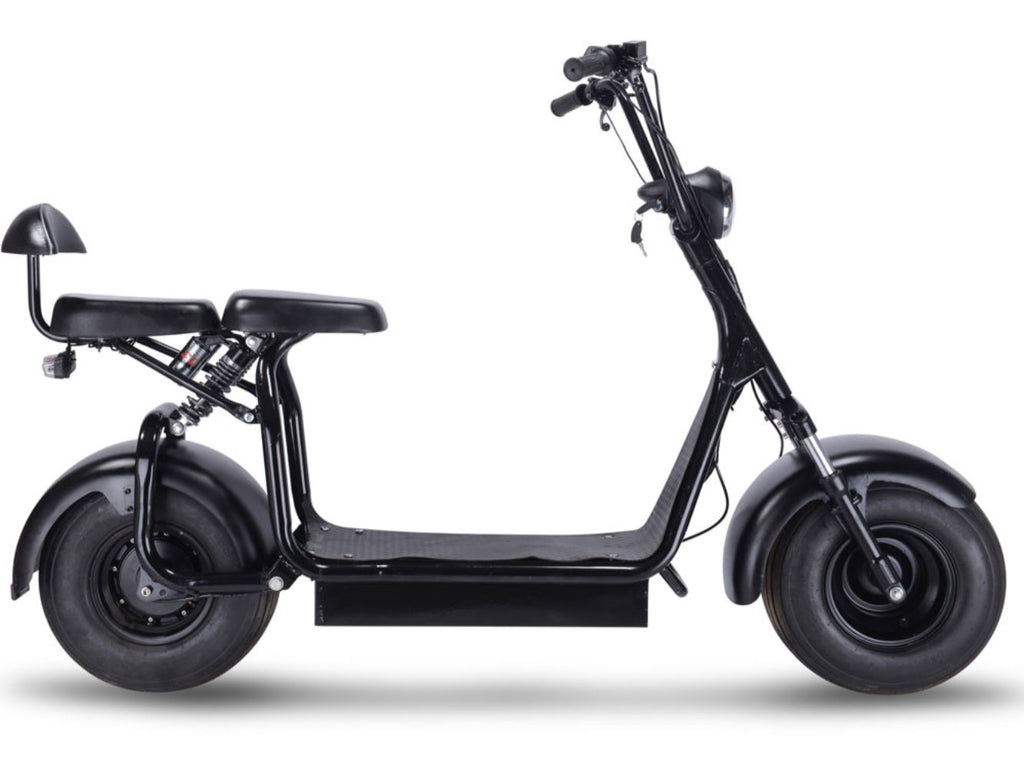 MotoTec Knockout 60v 1000w Electric Scooter Black by SalePriced.net