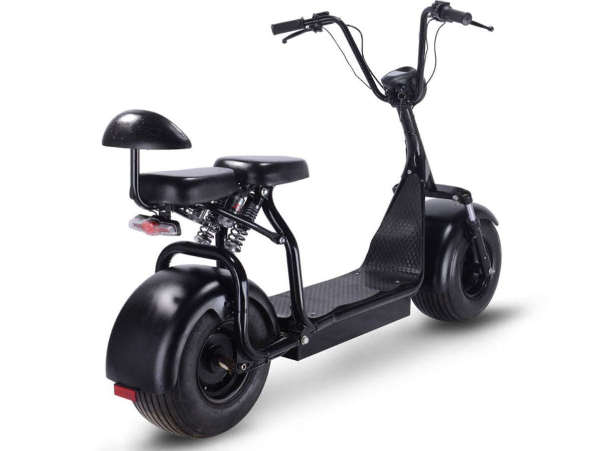 MotoTec Knockout 60v 1000w Electric Scooter Black by SalePriced.net