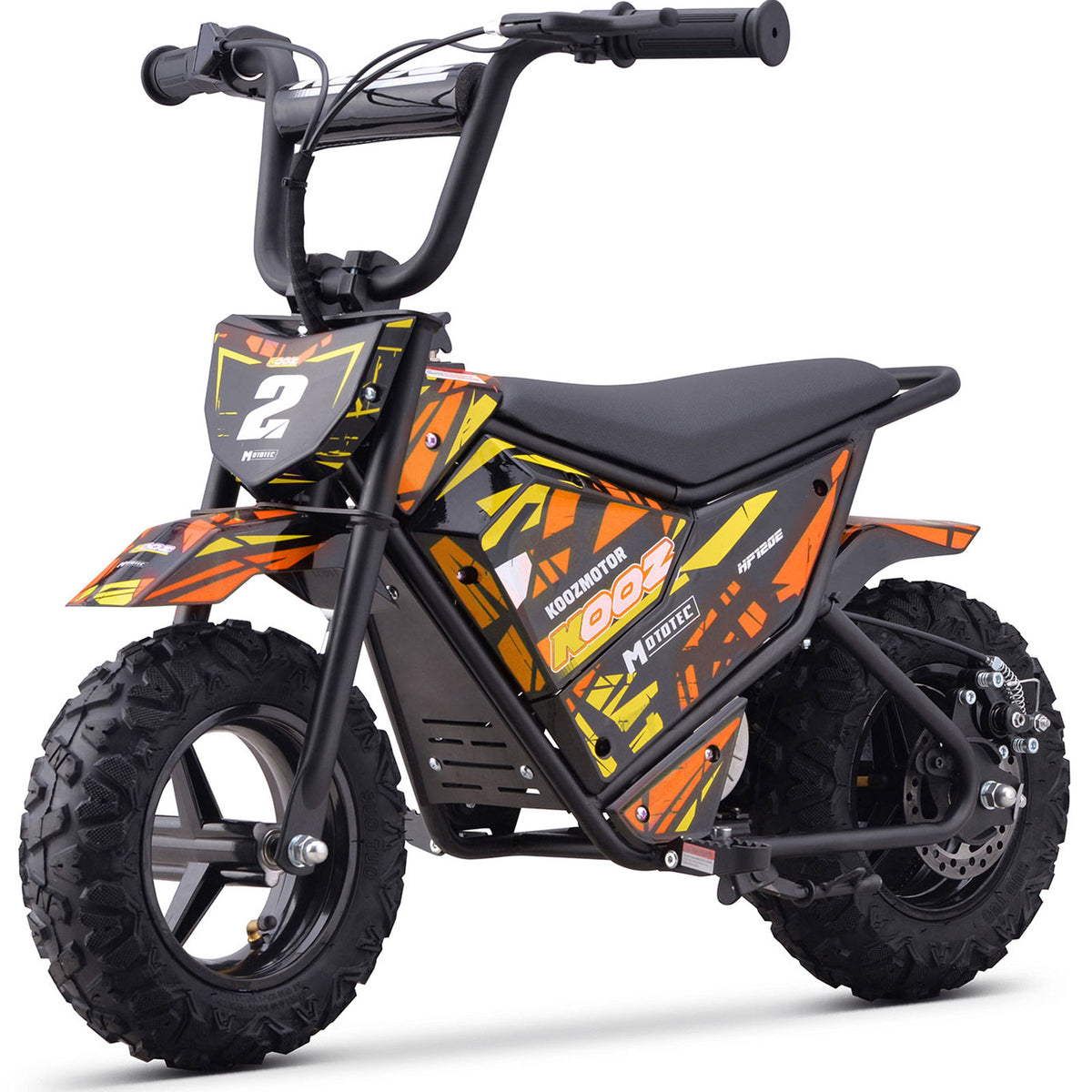 MotoTec 24v 250w (HP120E) Electric Powered Mini Bike Orange by SalePriced.net