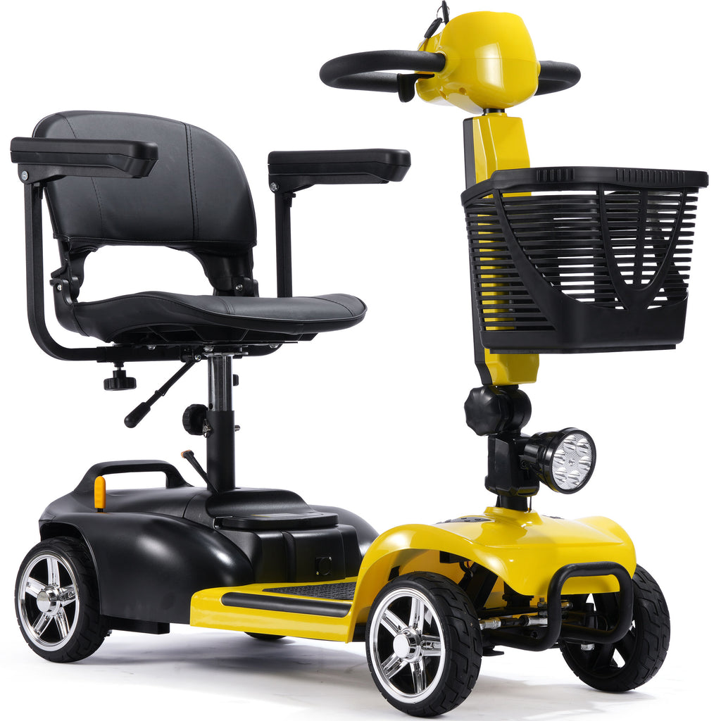 MotoTec Mobility Scooter PLUS 24v 250w Yellow by SalePriced.net
