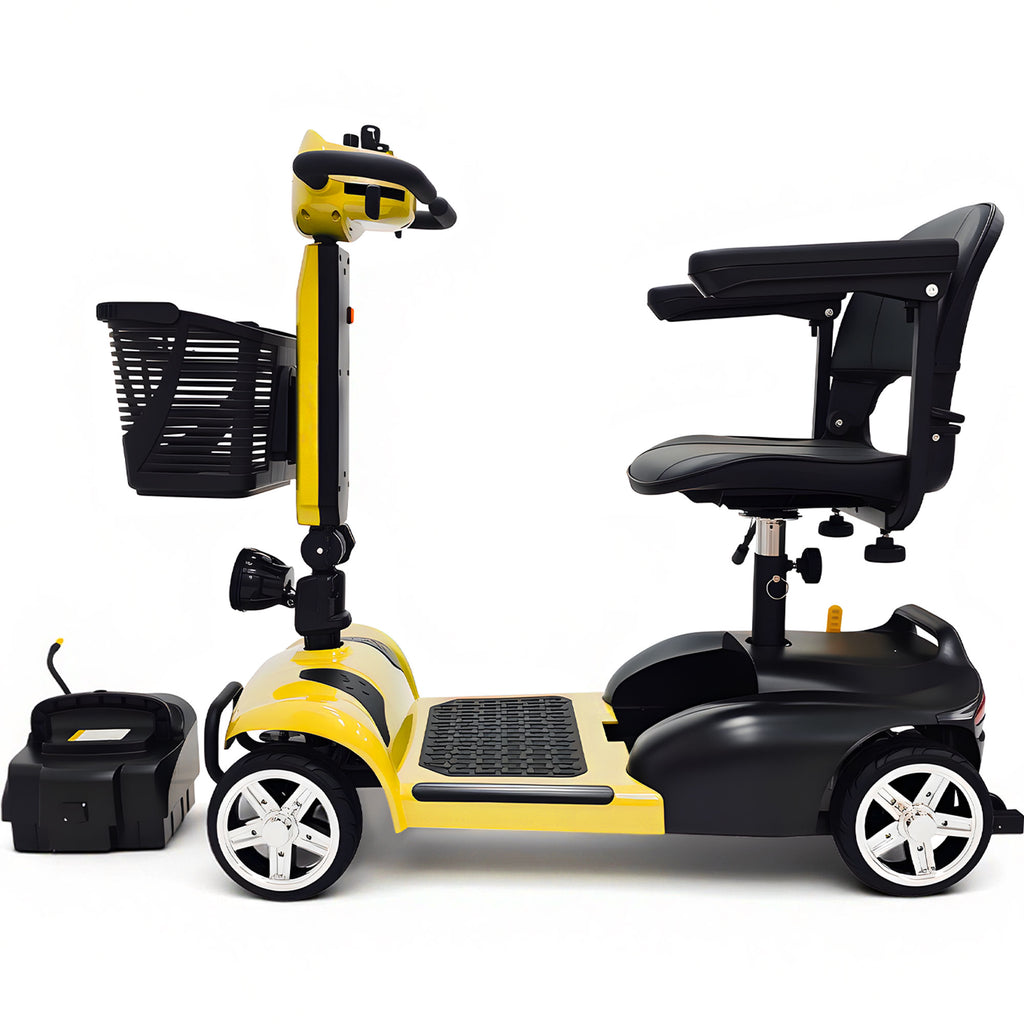 MotoTec Mobility Scooter PLUS 24v 250w Yellow by SalePriced.net