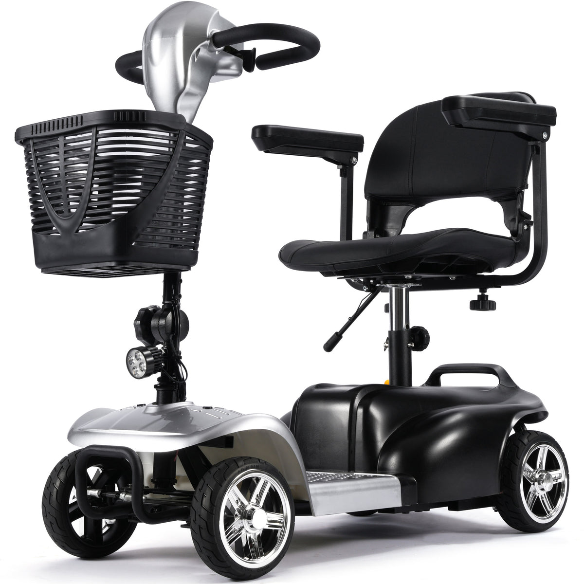 MotoTec Mobility Scooter 24v 250w Silver by SalePriced.net