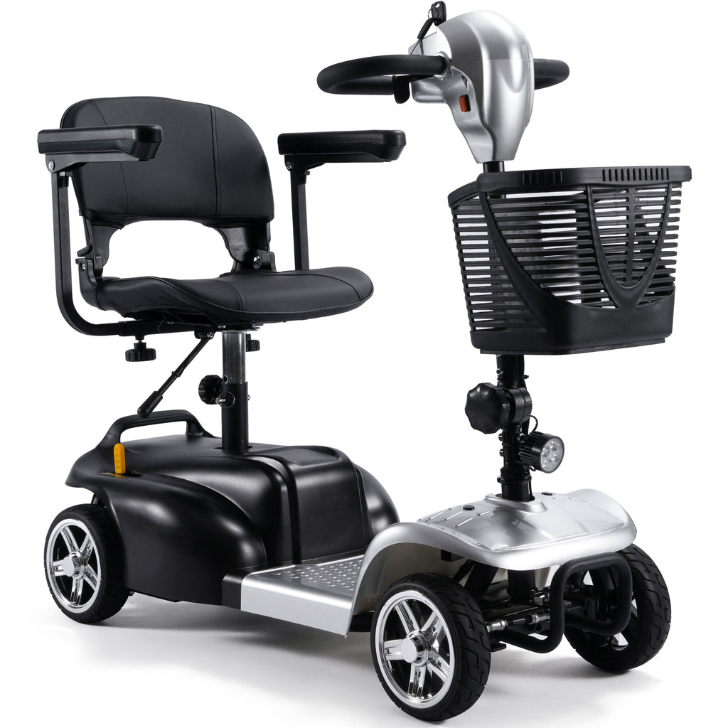 MotoTec Mobility Scooter 24v 250w Silver by SalePriced.net